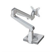 Elevate Monitor Arm 53 - 8-14 kg, gas spring, silver